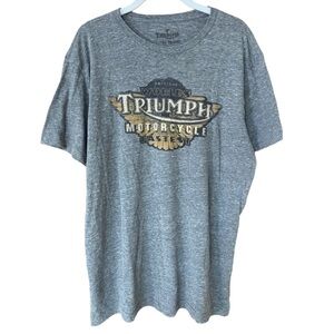 Triumph Motorcycle x Lucky Brand Graphic tee m